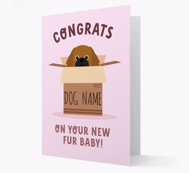 Congrats On Your New Fur Baby: Personalised {breedFullName} Card